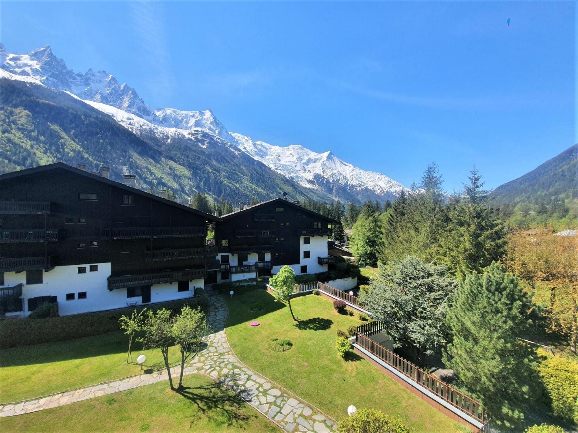 Chamonix Superbe Appartement Vue Mont Blanc المظهر الخارجي الصورة