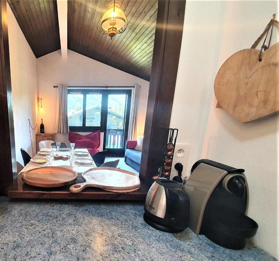 Chamonix Superbe Appartement Vue Mont Blanc المظهر الخارجي الصورة