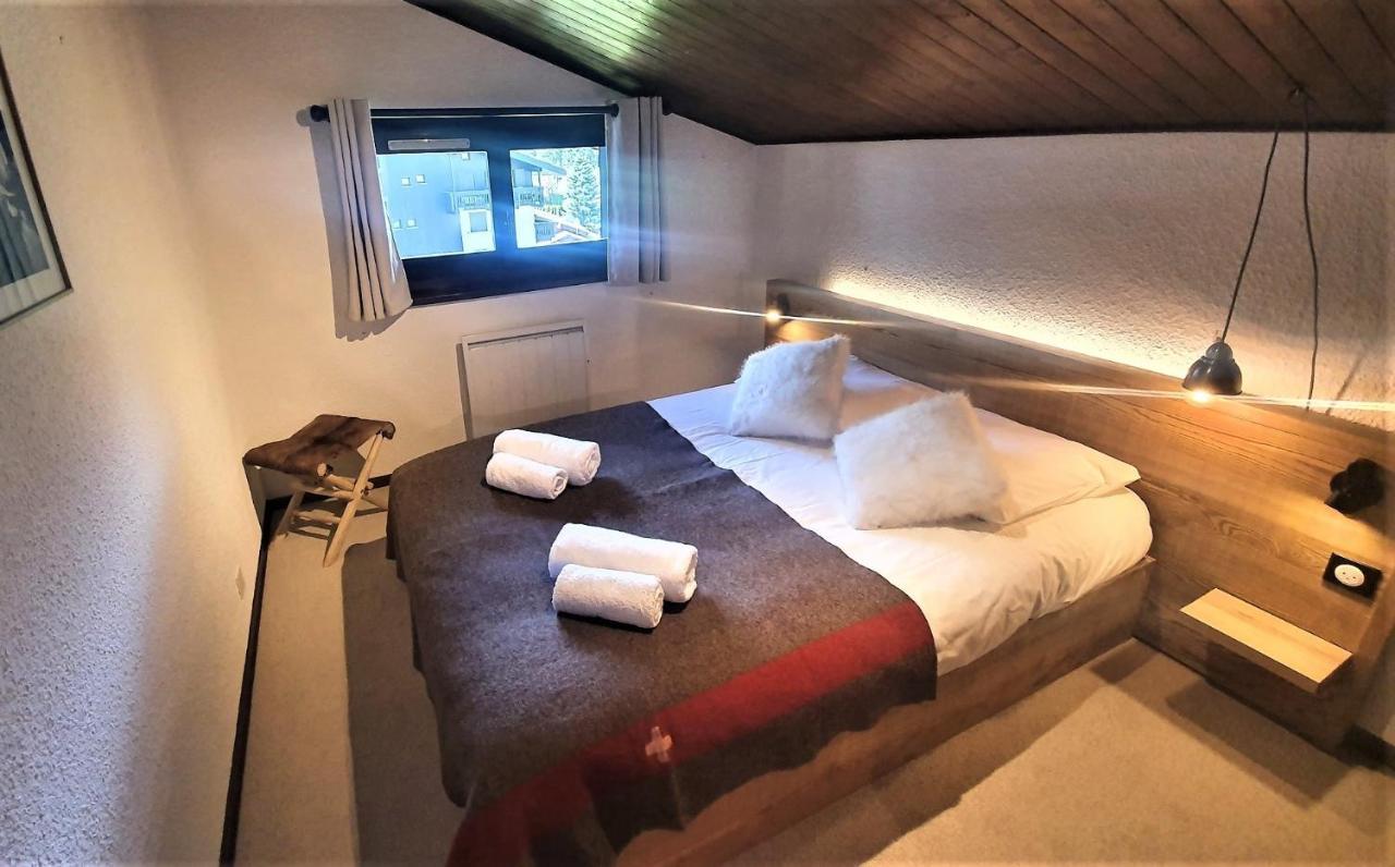 Chamonix Superbe Appartement Vue Mont Blanc المظهر الخارجي الصورة