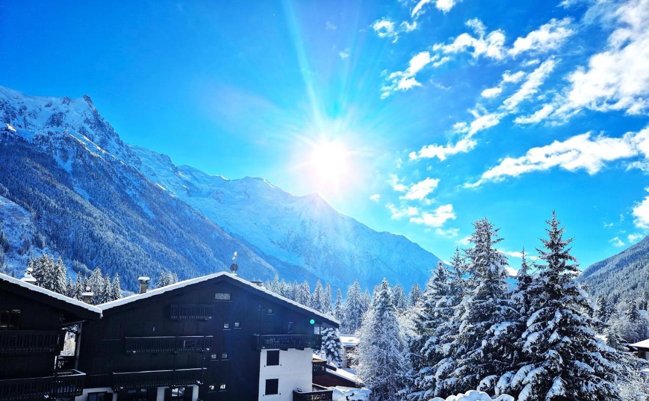 Chamonix Superbe Appartement Vue Mont Blanc المظهر الخارجي الصورة