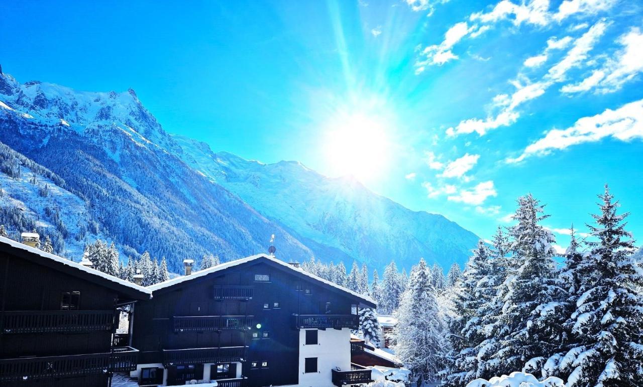Chamonix Superbe Appartement Vue Mont Blanc المظهر الخارجي الصورة